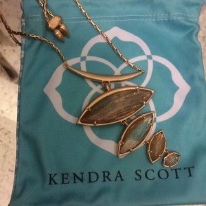 Kendra Scott Adjustable Rose Gold Necklace